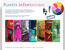 Tablet Screenshot of planete-enfantastique.fr